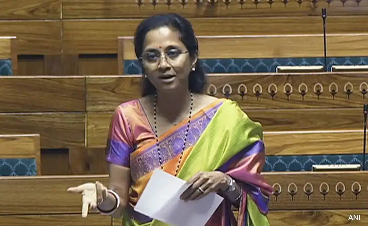 Supriya Sule in Lok Sabha warns that Google Pay and Phone Pe ticking time bombs are ticking time bombs.