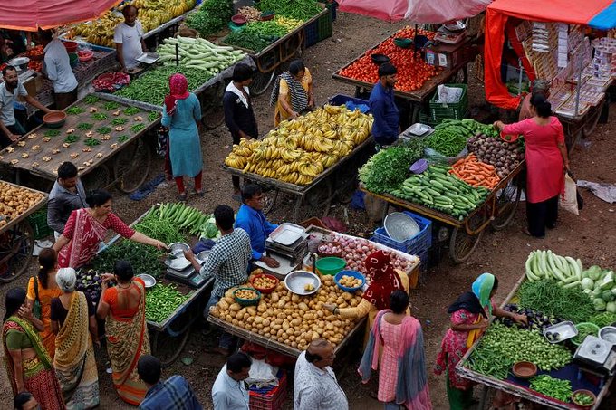 Government data shows January retail inflation at 5.10%.